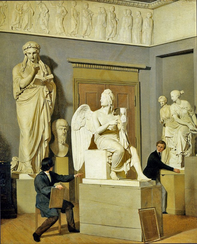 Da sala de figuras da academia de Julius Exner
