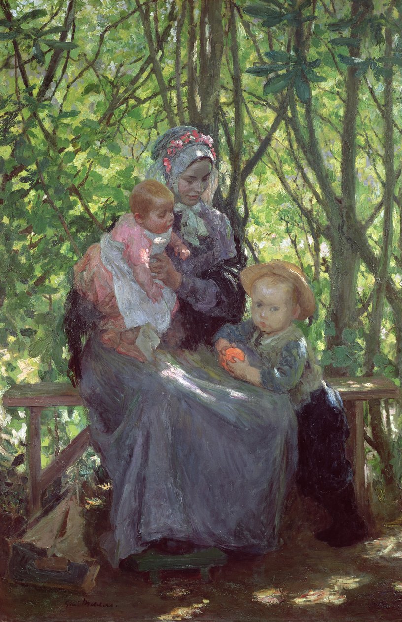 O bosque de Julius Gari Melchers