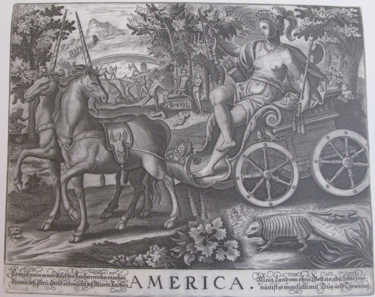 América de Julius Goltzius