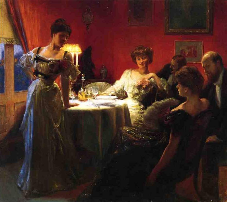Uma ceia de Julius Leblanc Stewart