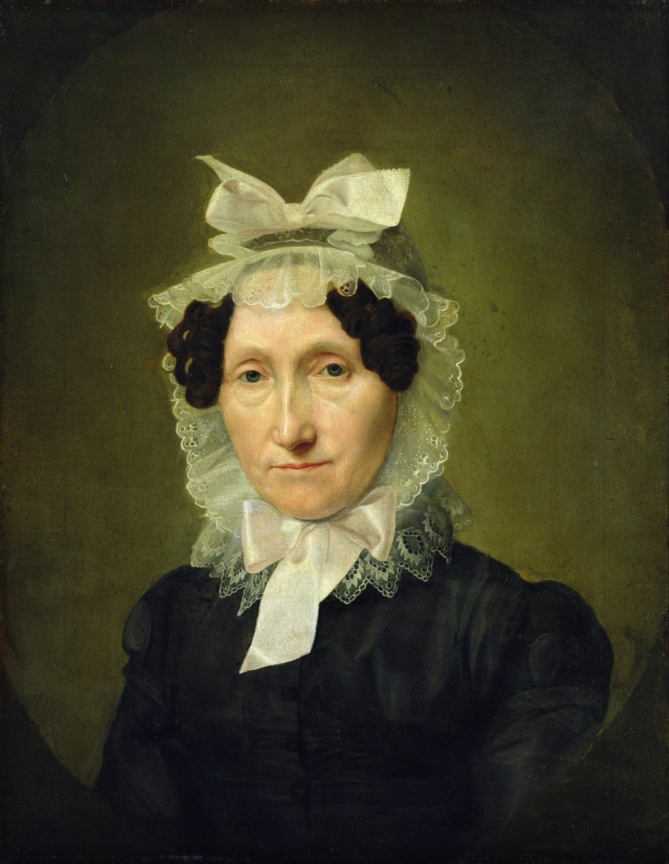 Retrato de Catharina Maria Oldach (1782-1858) (ver 149501 para par) de Julius Oldach