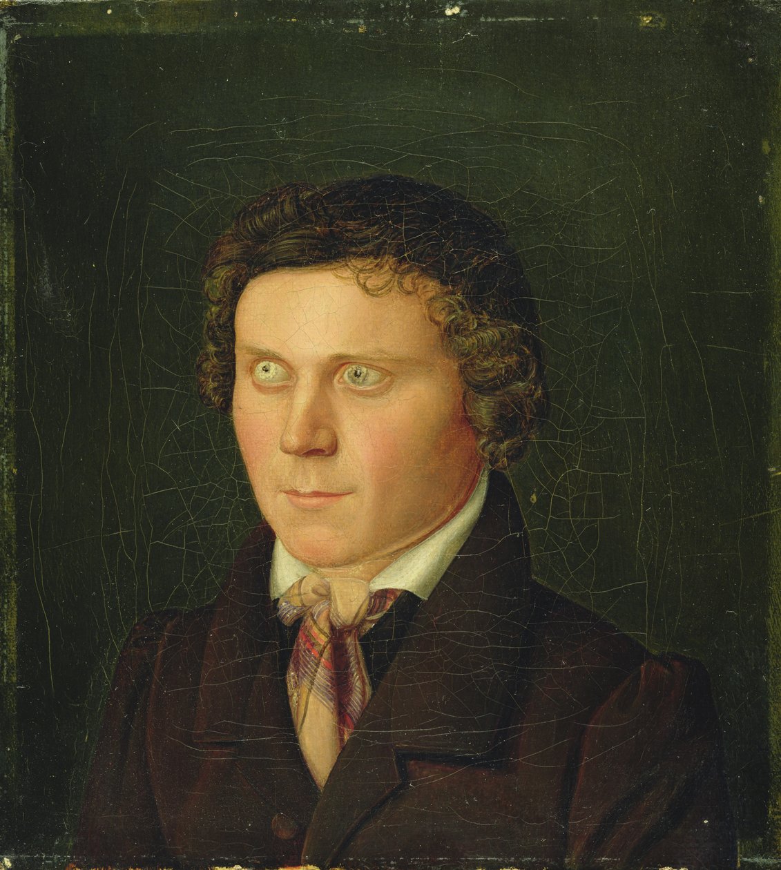 Retrato de um garoto cego de Julius Oldach