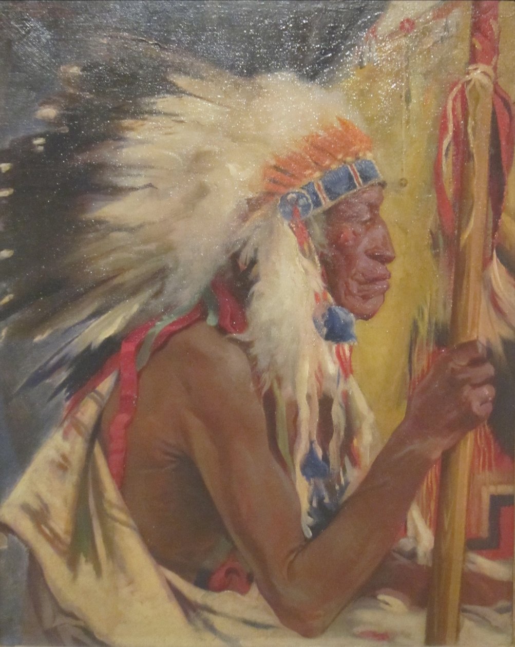Chefe da Guerra de Taos de Julius C. Rolshoven