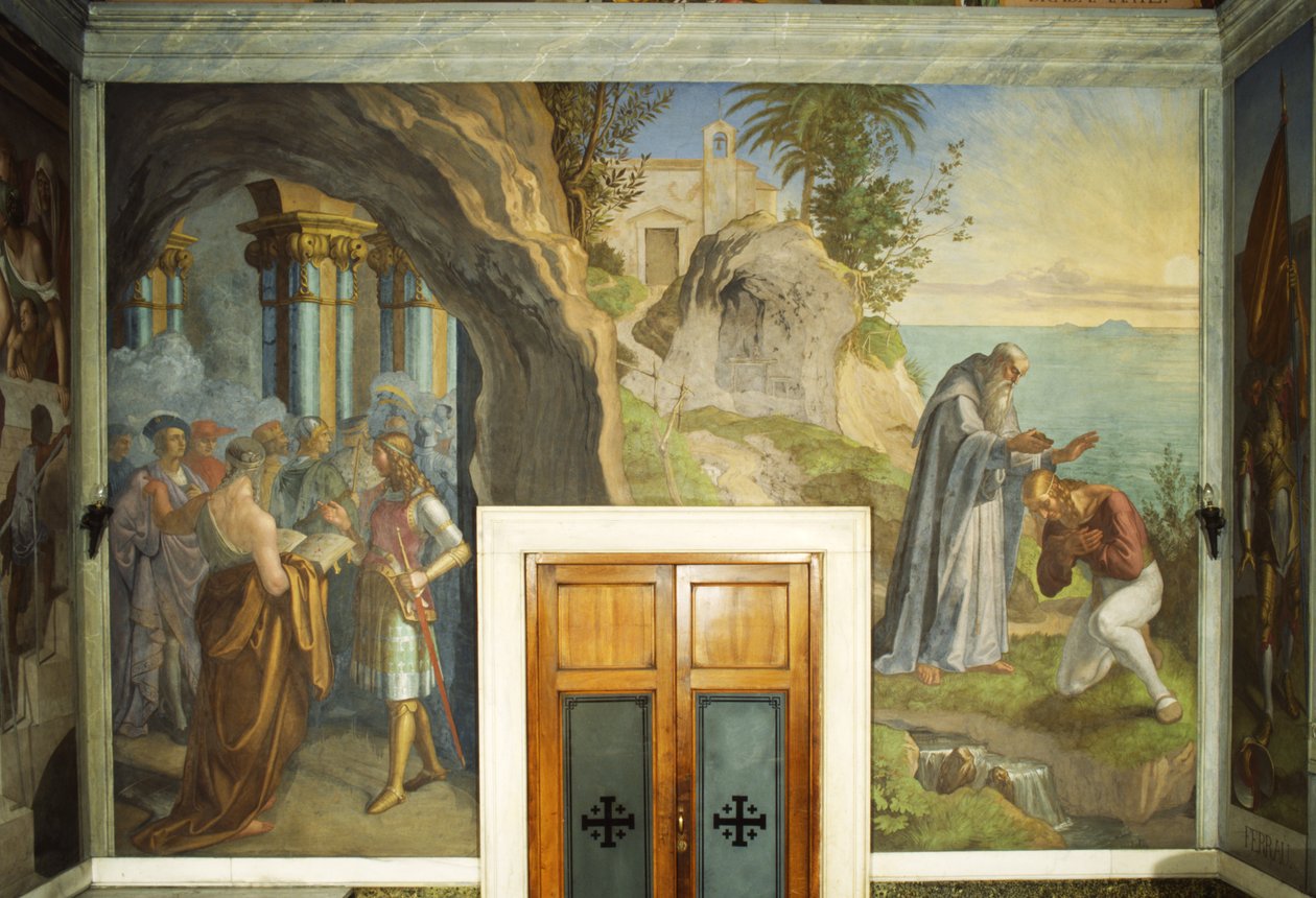 A história de Ruggiero de Julius Schnorr von Carolsfeld