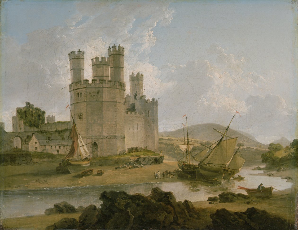 Castelo de Caernarvon de Julius Caesar Ibbetson