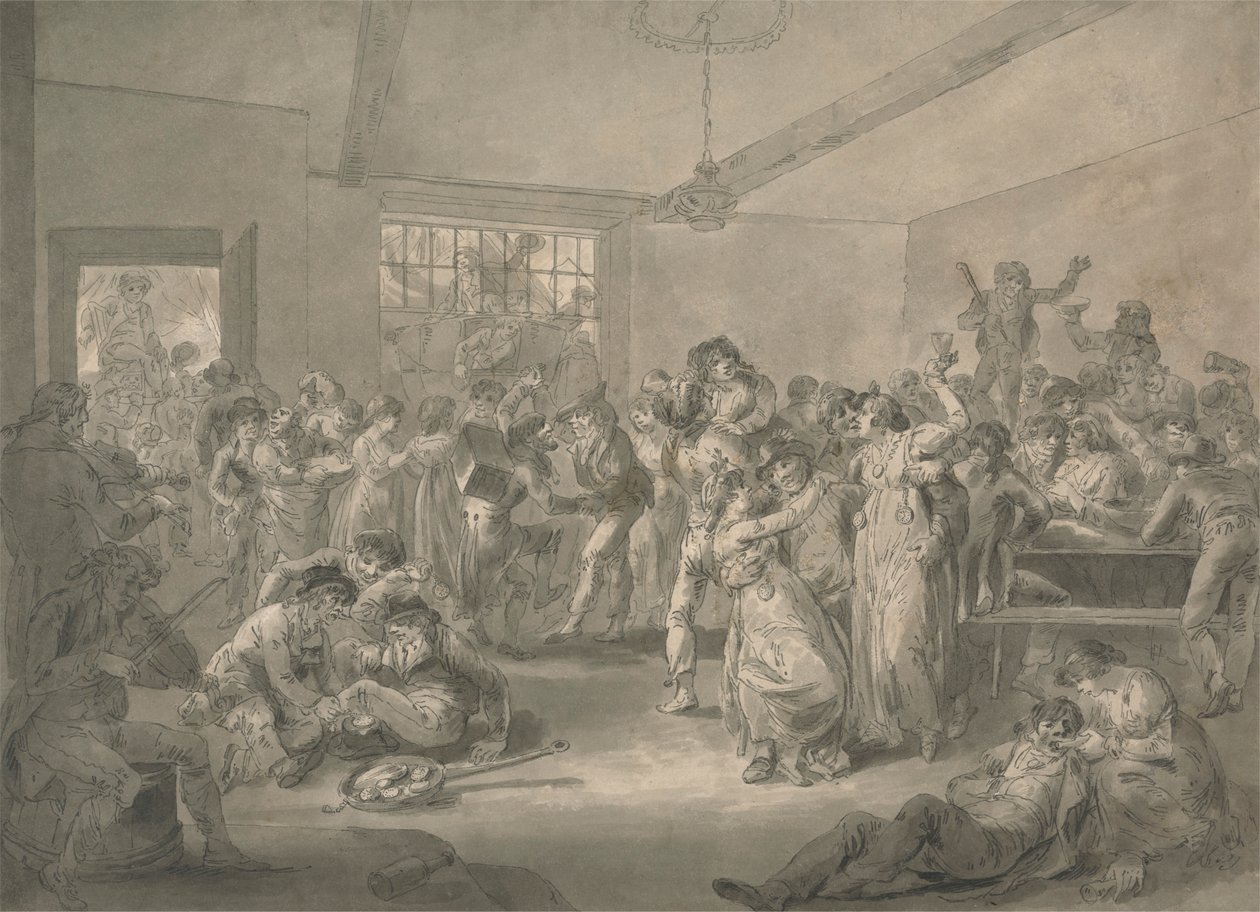 Marinheiros Transportadores e Fritadores de Relógios de Julius Caesar Ibbetson