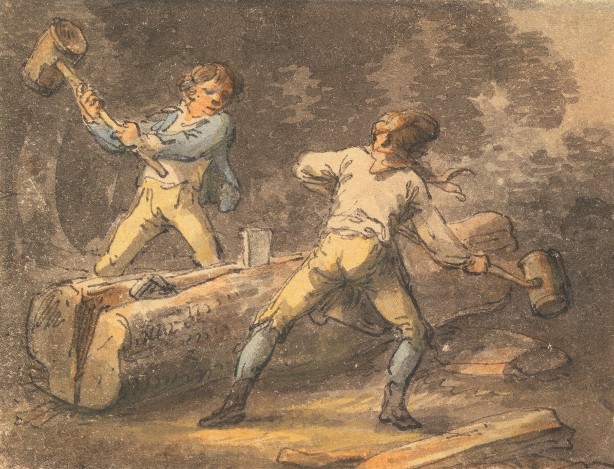 Separação com o Wedge e o Beetel de Julius Caesar Ibbetson