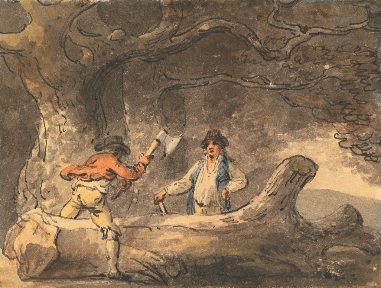 Ao quadrado de Julius Caesar Ibbetson