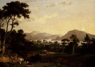Ullswater: de Gowbarrow Park de Julius Caesar Ibbetson