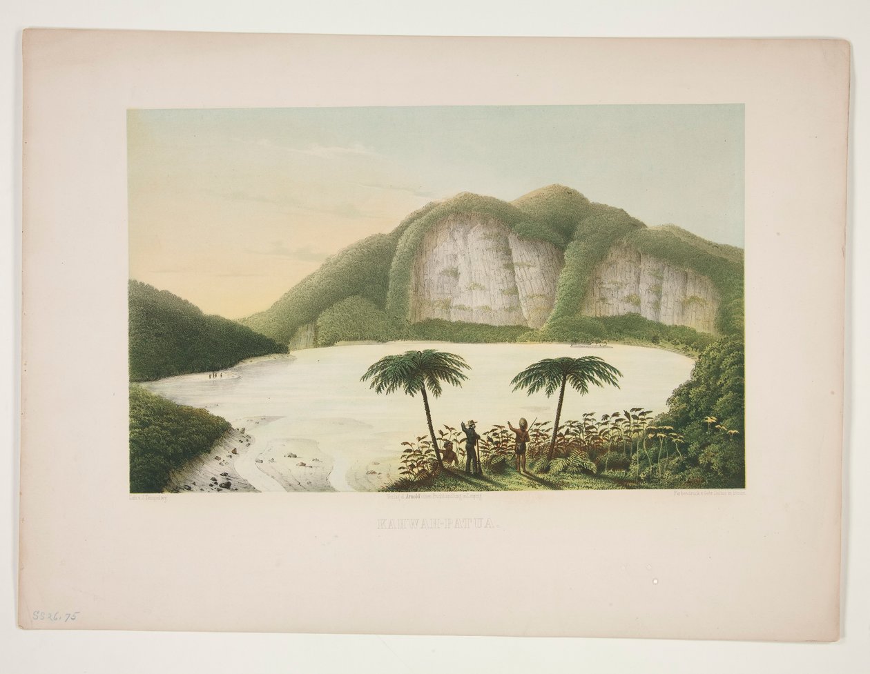 Kahwah - Patua (Cratera Branca) de Julius Friedrich Tempeltey