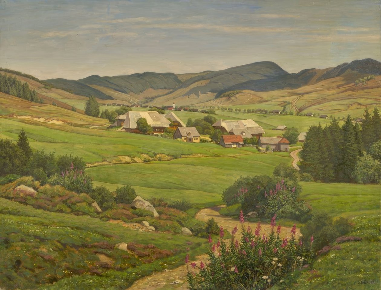 paisagem de Julius Heffner