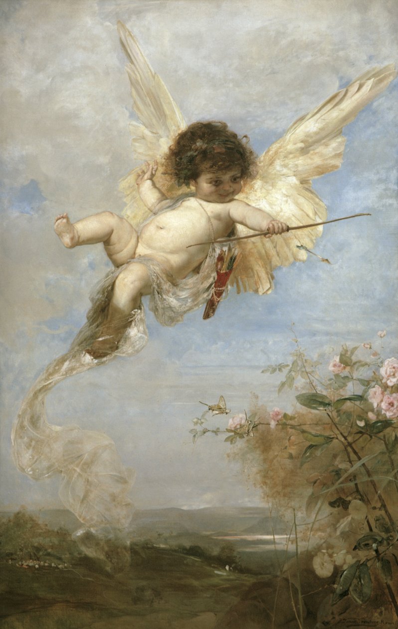 Cupido, 1878 de Julius Kronberg