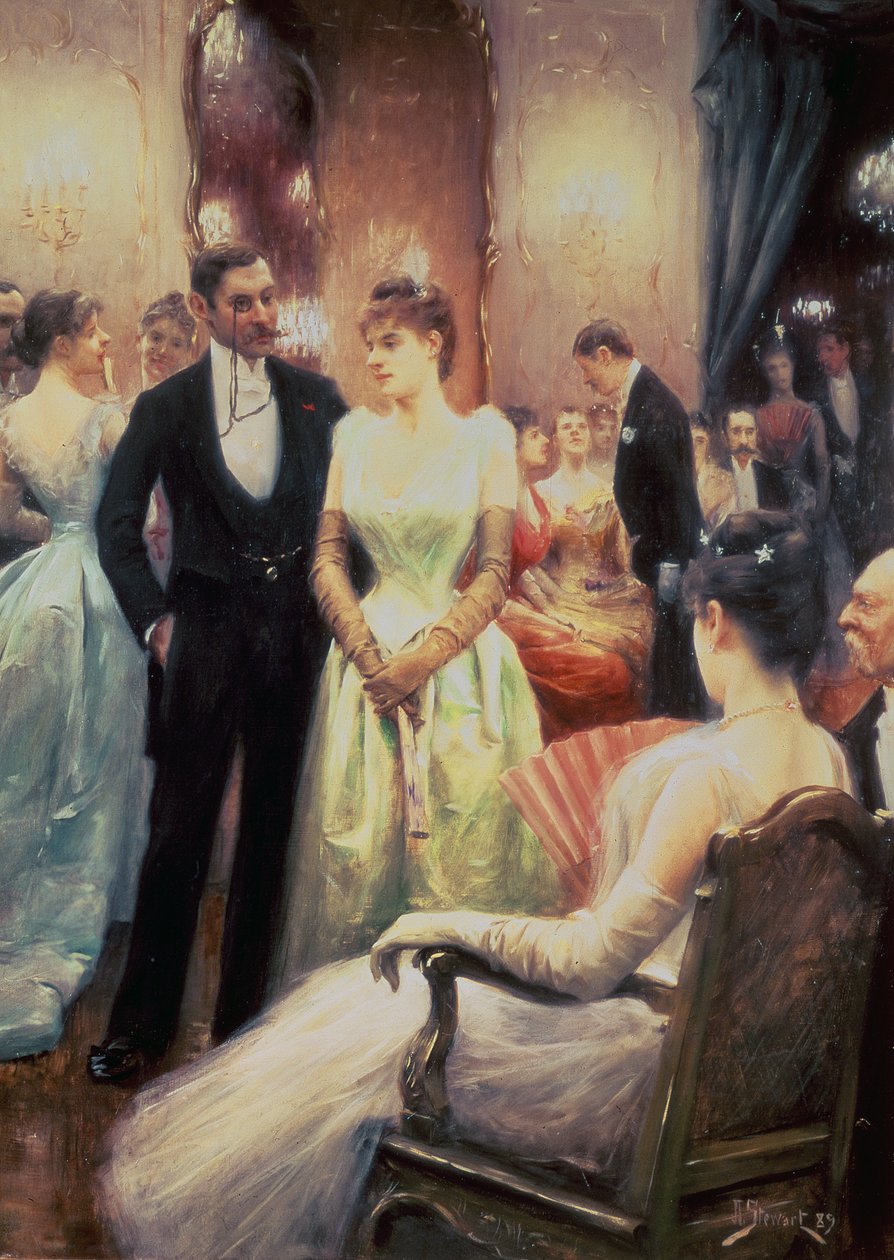 Na bola de Julius Leblanc Stewart