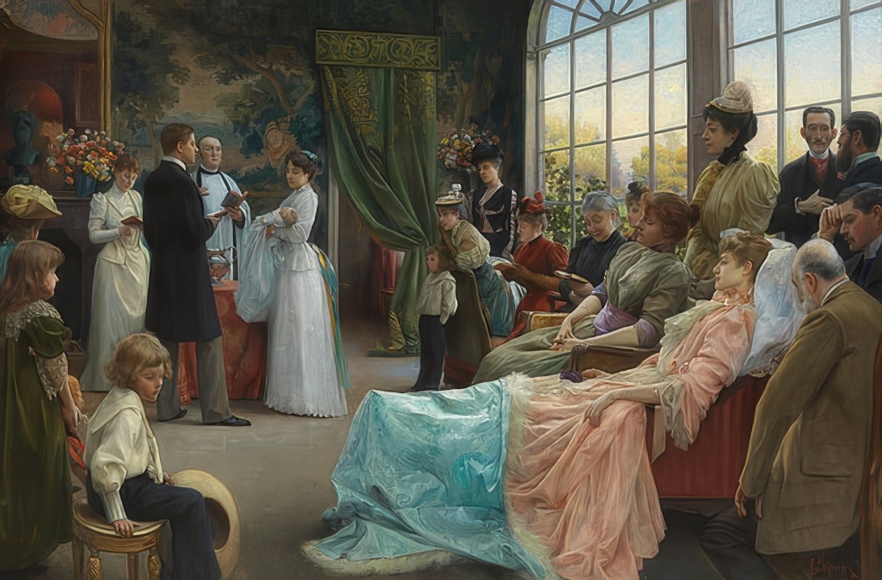 Batismo. 1892 de Julius Leblanc Stewart