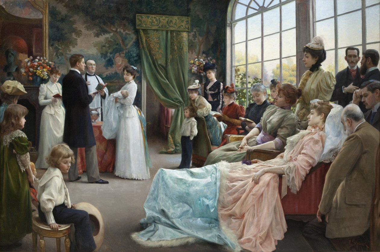 O batismo de 1892 de Julius Leblanc Stewart