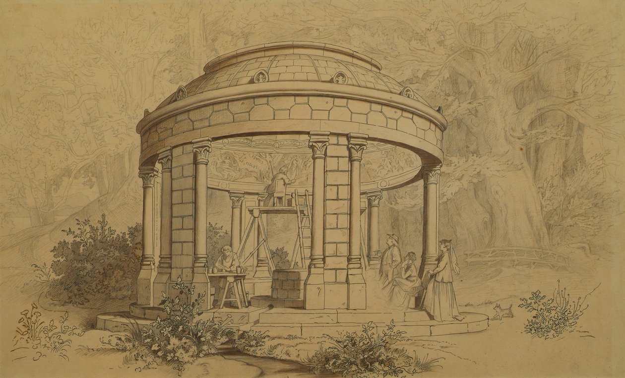O Templo de Melusina de Julius Naue