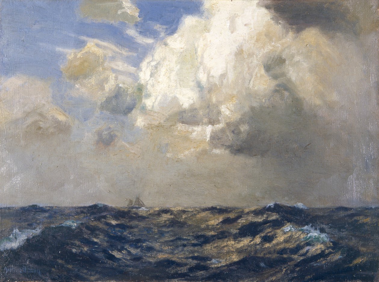"Freshening clouds", 1884-1942 de Julius Olsson