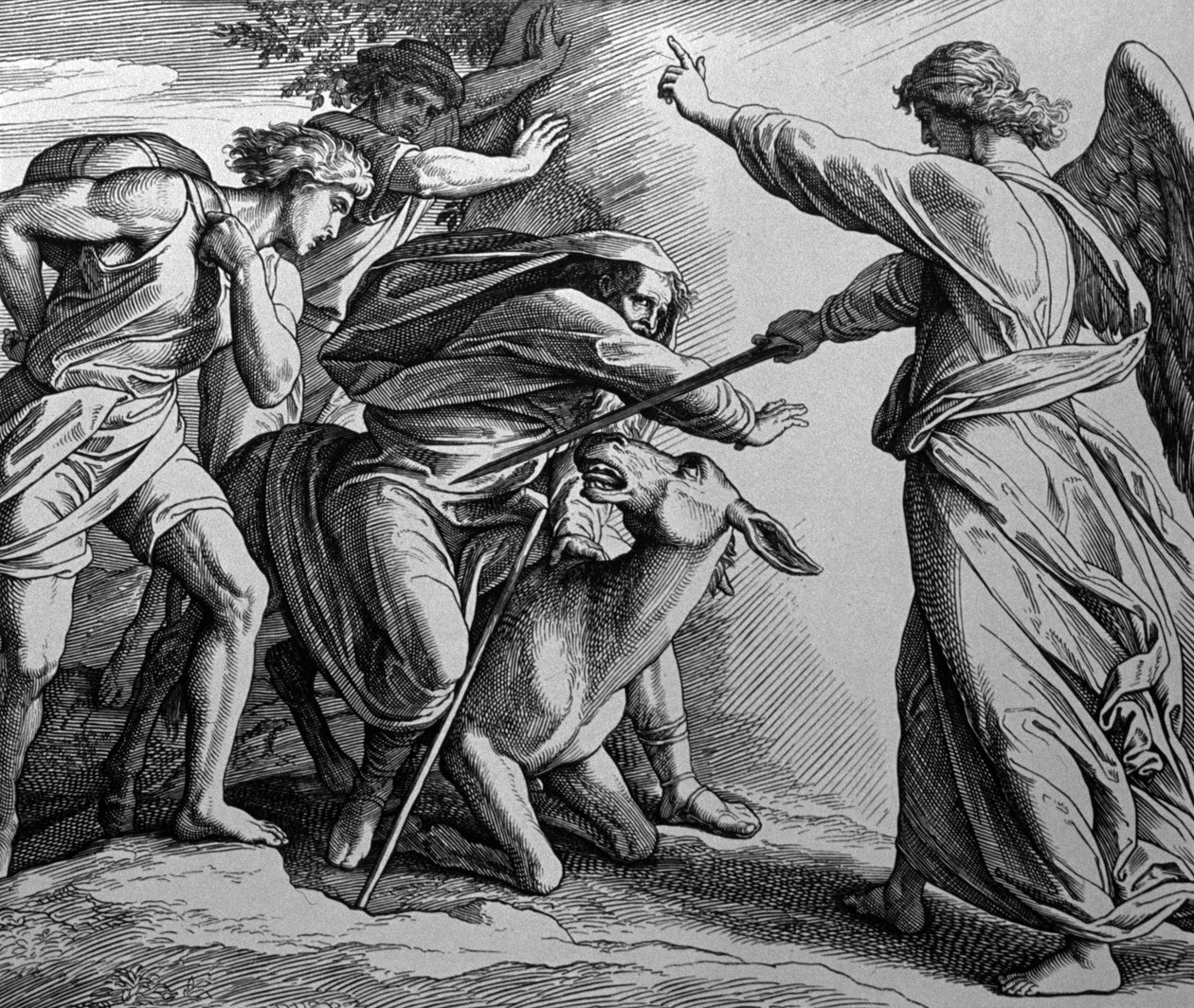 Balaam e o Anjo de Julius Schnorr von Carolsfeld