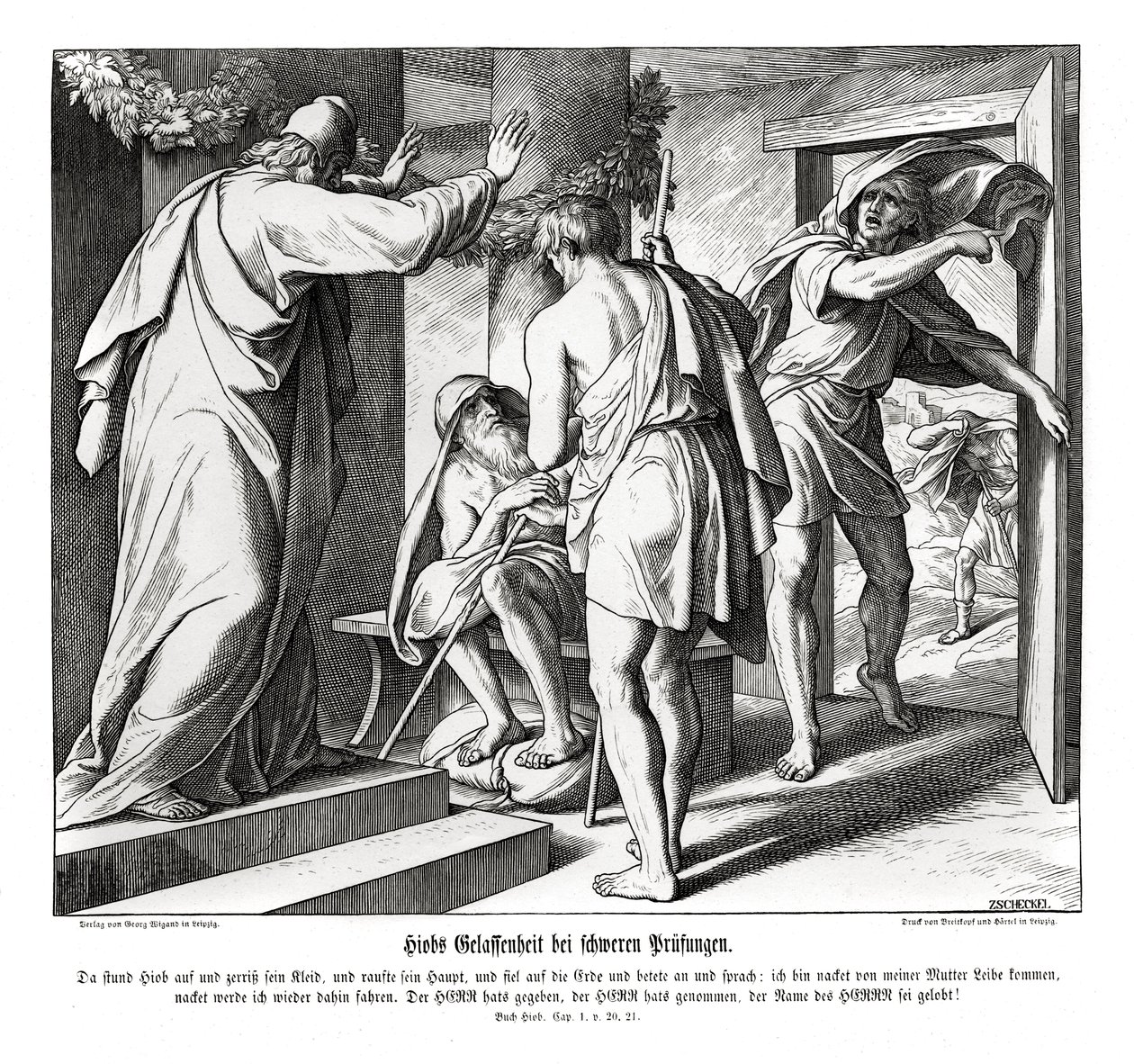 Experiências de trabalho, Trabalho de Julius Schnorr von Carolsfeld