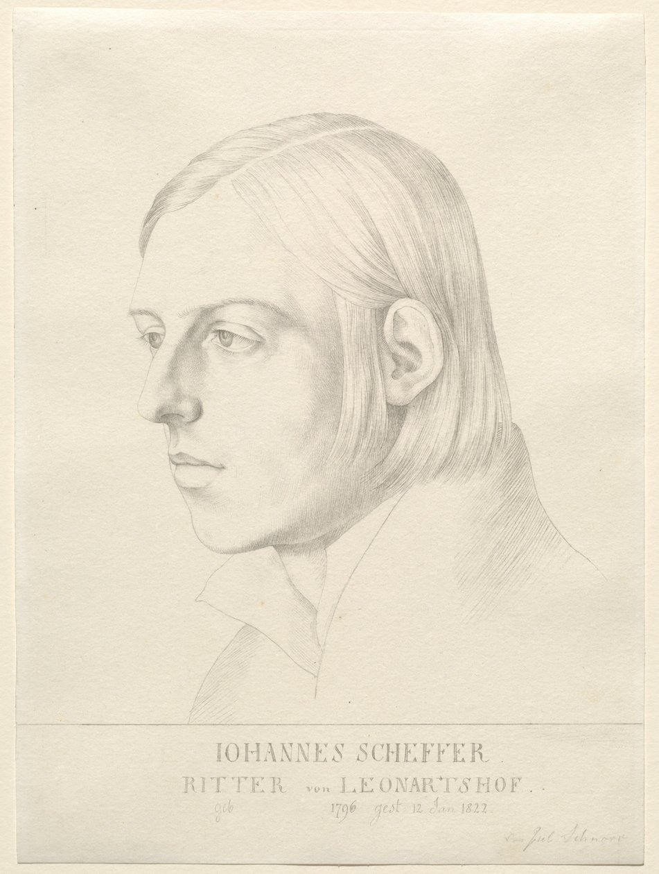 Johann Evangelista Scheffer von Leonhardshoff de Julius Schnorr von Carolsfeld