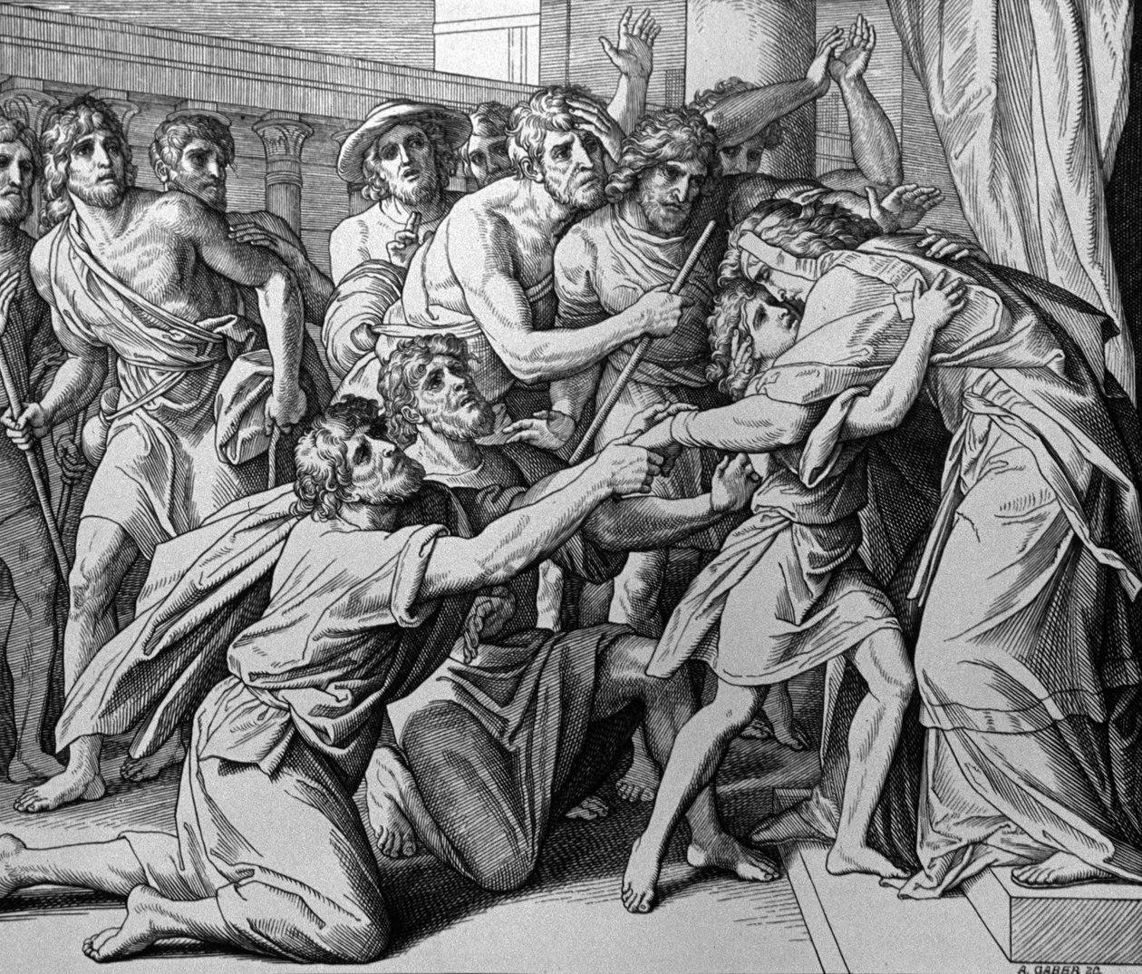 José e os seus irmãos de Julius Schnorr von Carolsfeld