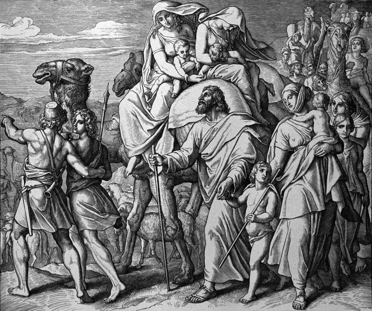 Vida de Jacob de Julius Schnorr von Carolsfeld