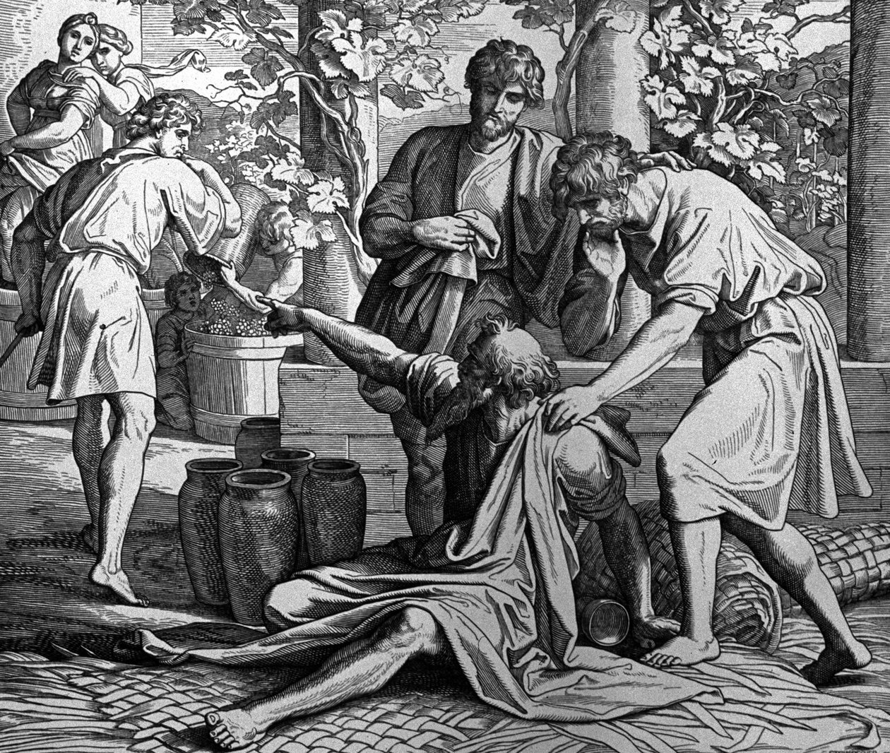 História da Noe de Julius Schnorr von Carolsfeld