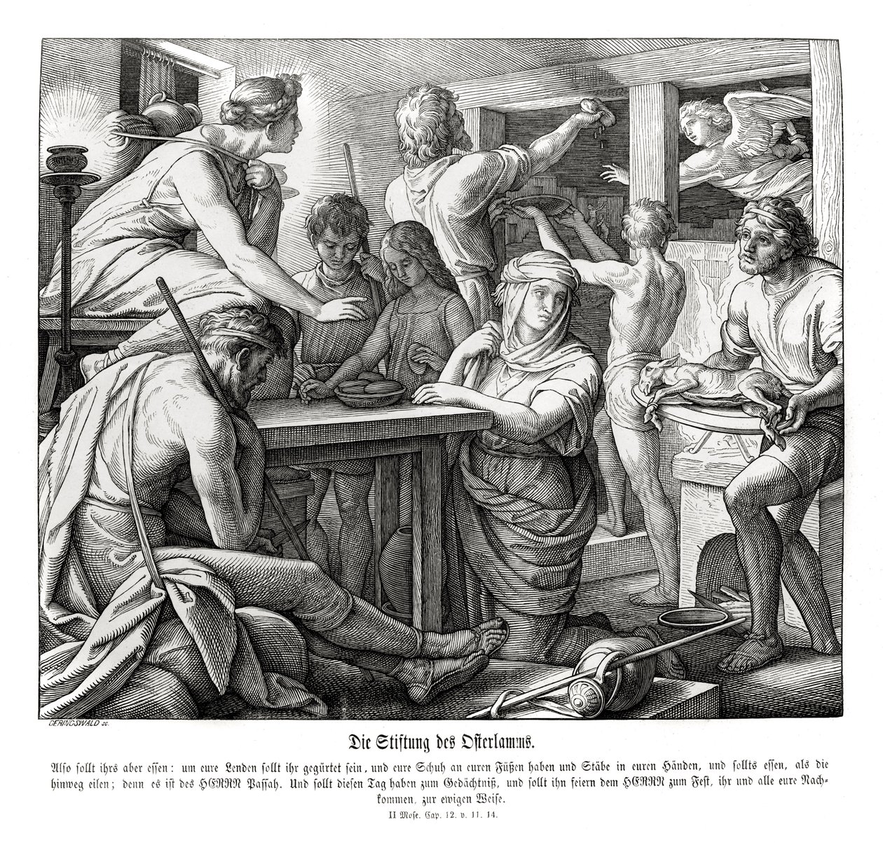 Páscoa, Êxodo de Julius Schnorr von Carolsfeld