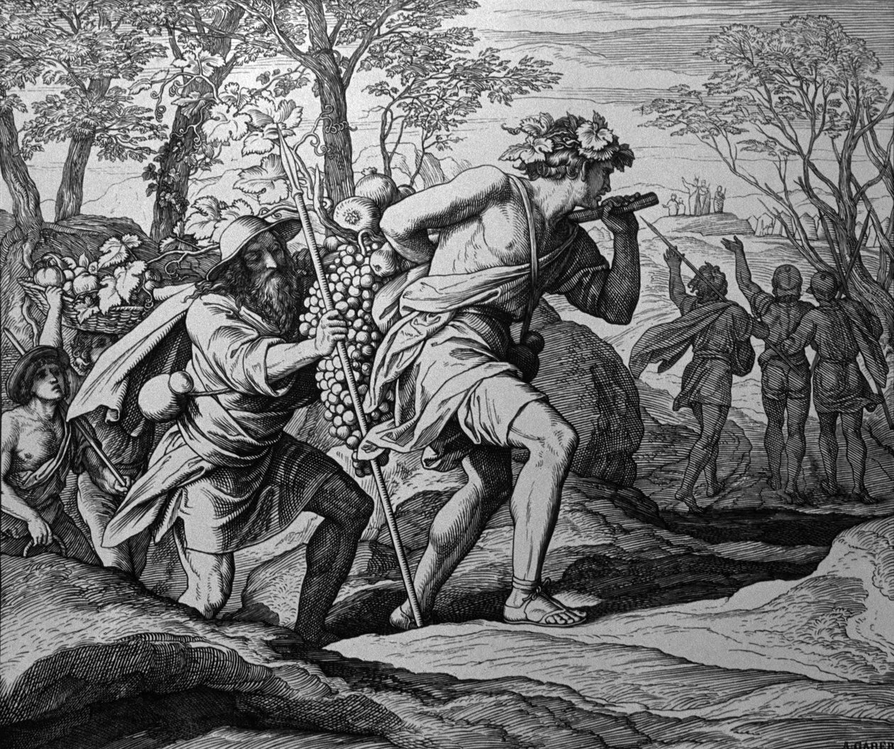 A terra de Canaã de Julius Schnorr von Carolsfeld