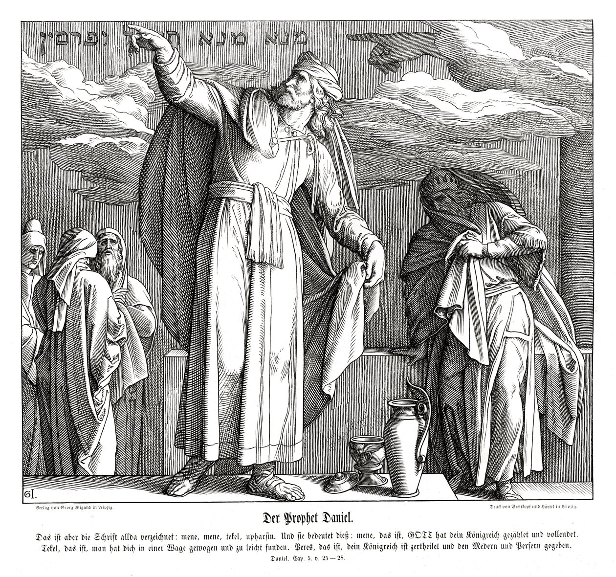 O profeta Daniel de Julius Schnorr von Carolsfeld