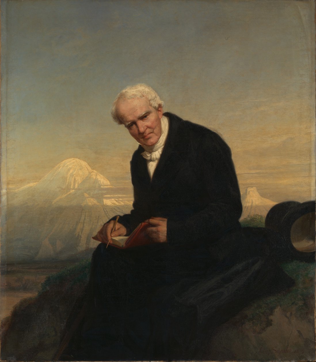 Barão Alexander von Humboldt de Julius Schrader