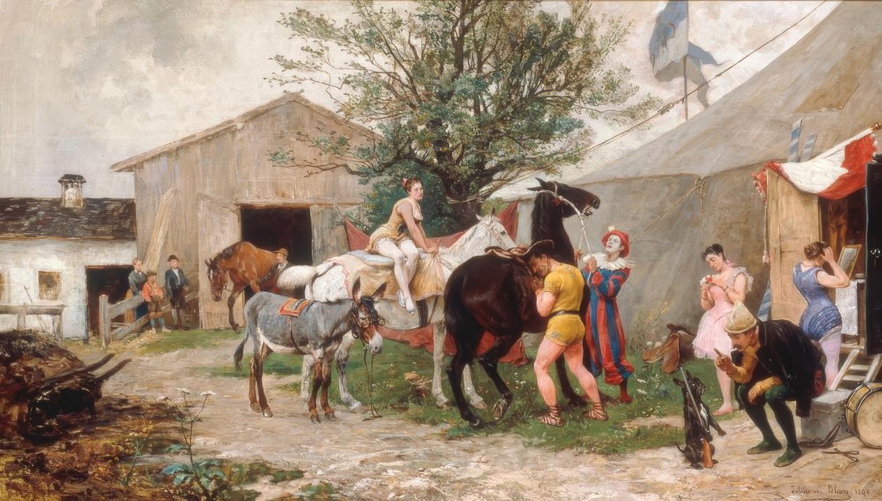O circo de Julius von Blaas
