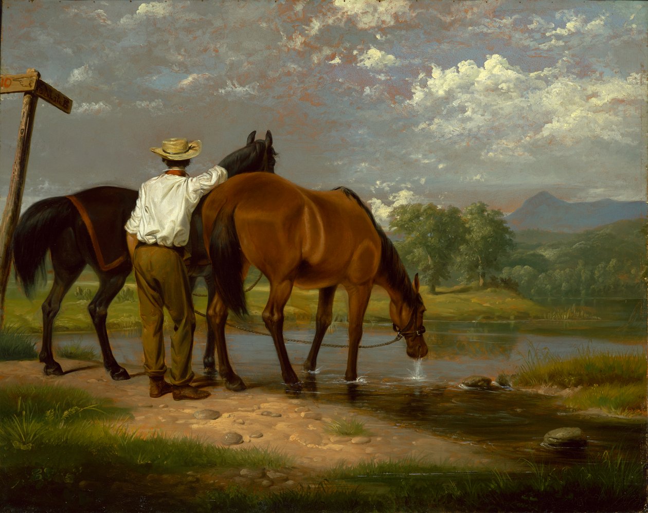 Cavalos de Água de Junius Brutus Stearns