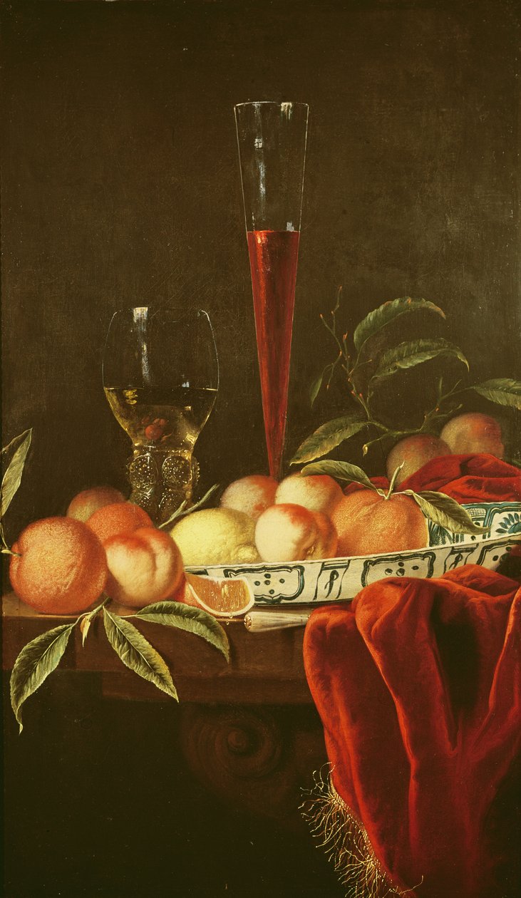 Ainda vida, século XVII de Jurian van Streeck or Streek