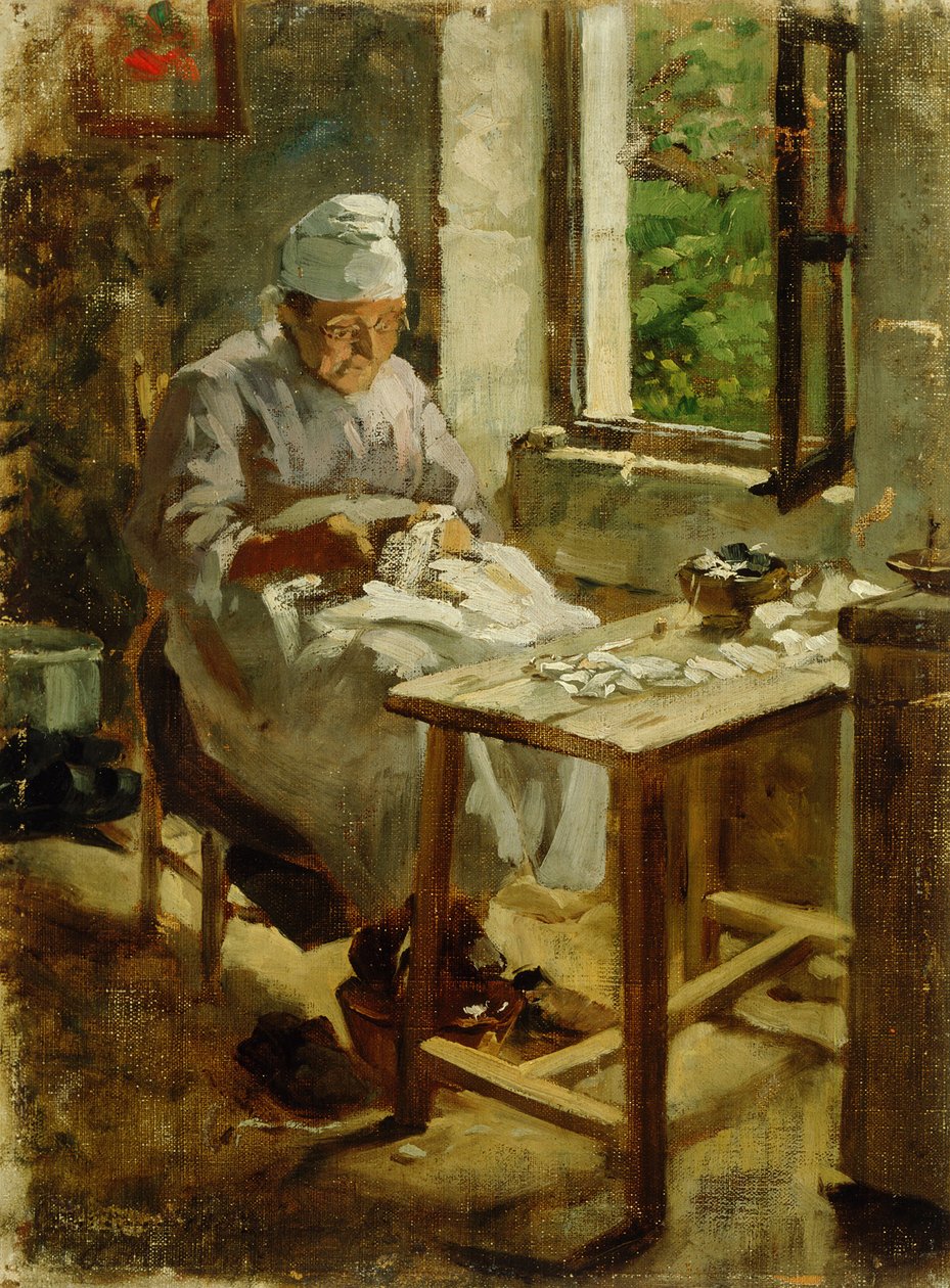 Velha mãe costureira de Jurij Šubic
