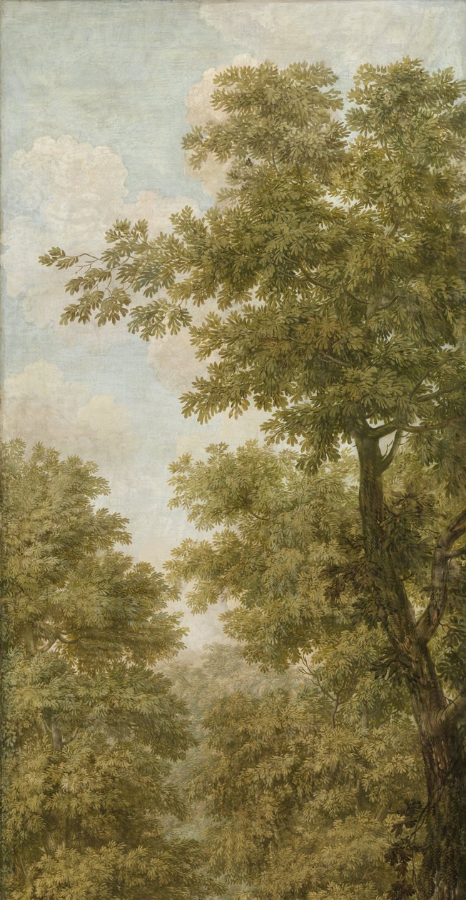 Três penduras de parede com uma paisagem holandesa
Pintura de papel de parede de uma paisagem holandesa com uma casa de campo
Três penduras de parede de uma paisagem holandesa de Jurriaan Andriessen (attributed to)
