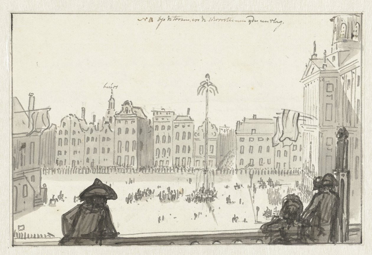 A Festa do Estabelecimento da Constituição em 19 de Maio de 1798 de Jurriaan Andriessen