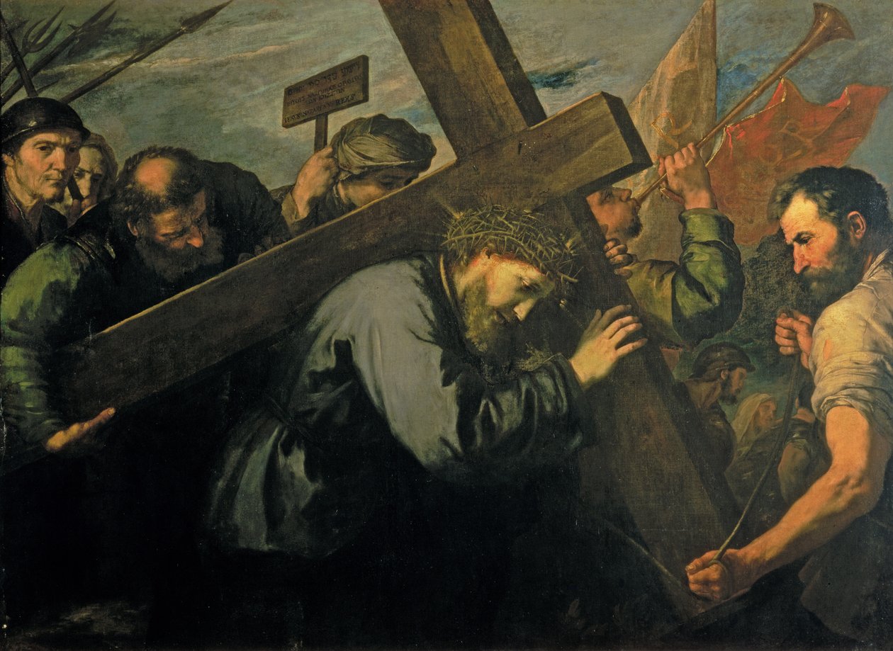 Cristo carregando a cruz, 1635 de Jusepe de Ribera