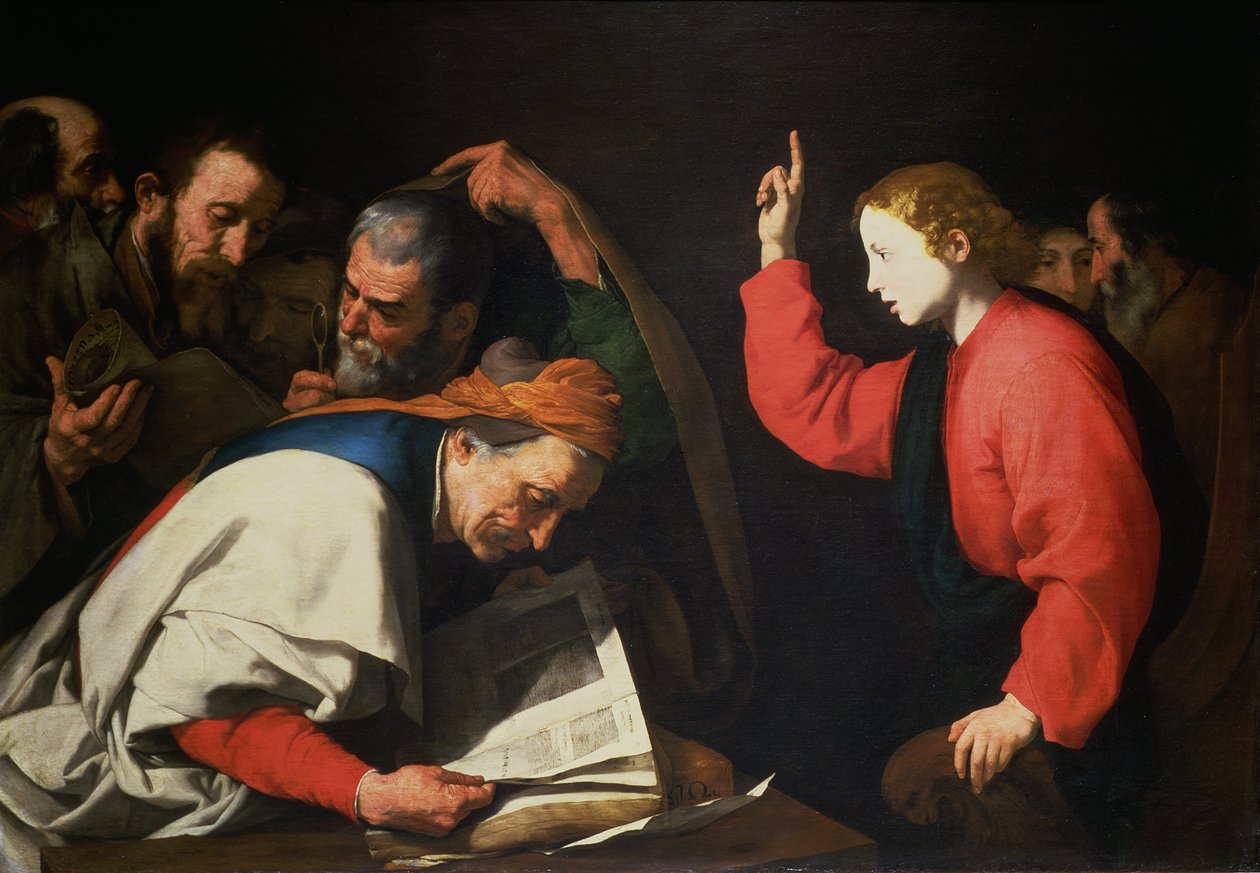 Cristo entre os doutores, c.1630 de Jusepe de Ribera