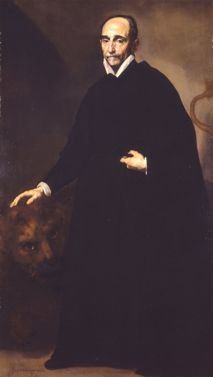 Retrato de um missionário jesuíta de Jusepe de Ribera