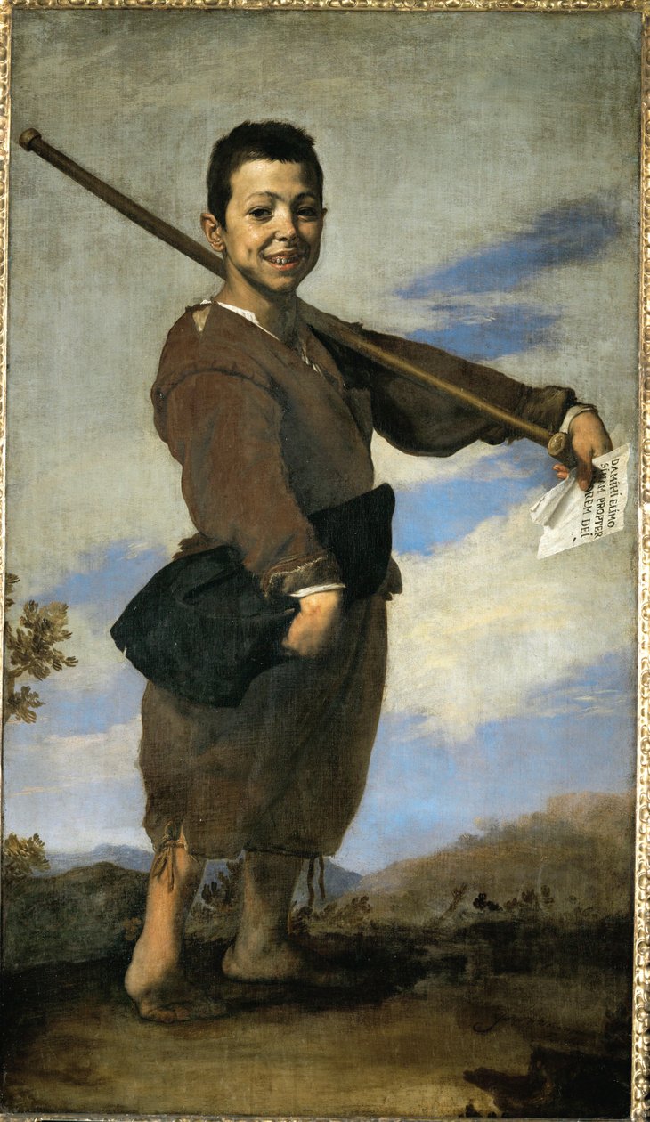 Le Pied bot - O rapaz com pés de pato ... de Jusepe de (1591-1652) Ribera
