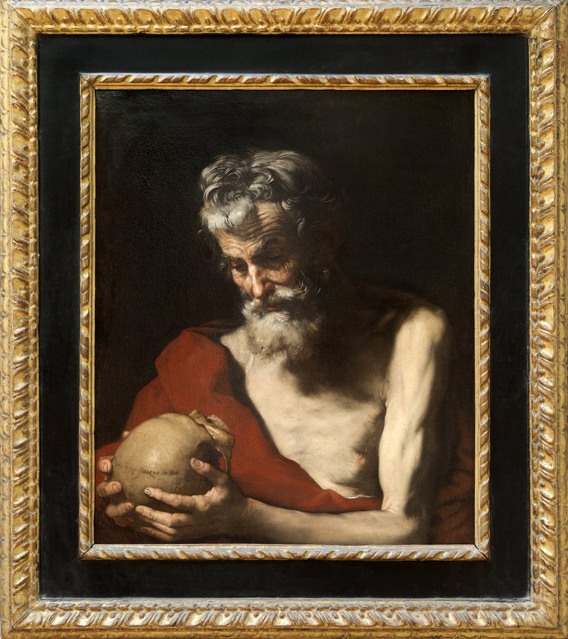 São Jerónimo (óleo sobre tela) de Jusepe de Ribera