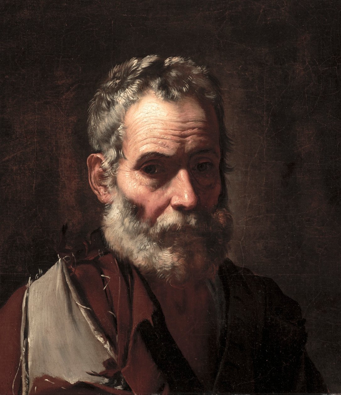 Um homem velho de Jusepe de Ribera