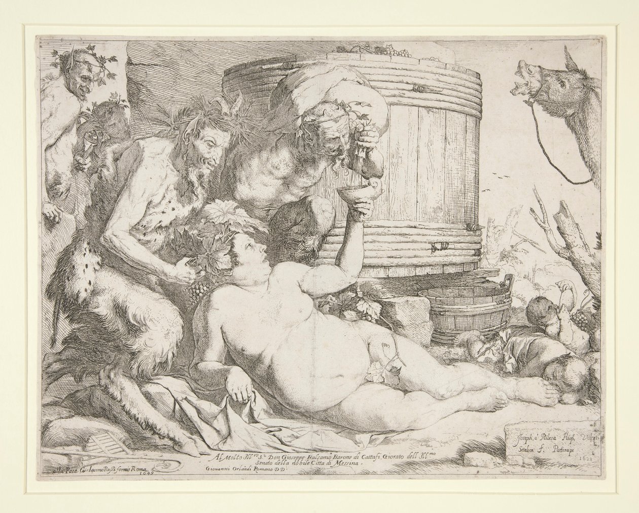 Bacanal (Silenus Bêbado) de Jusepe de Ribera