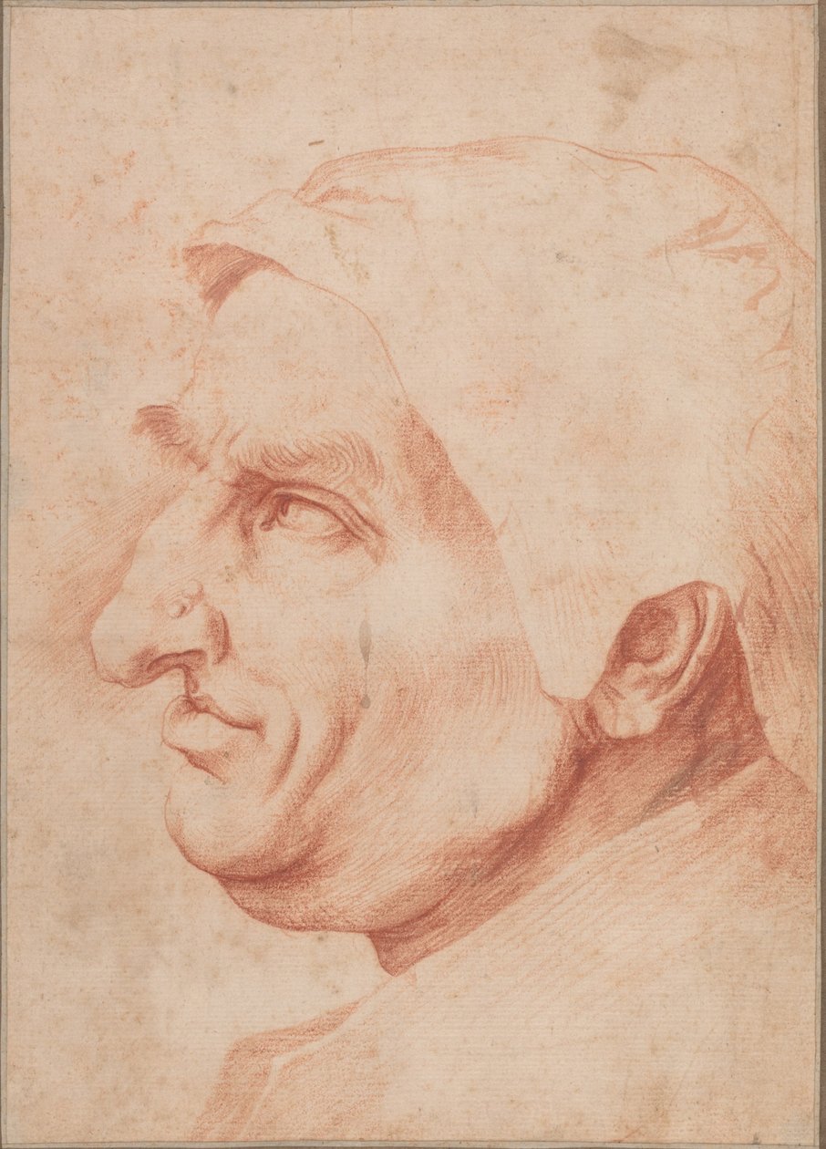 Cabeça de homem de Jusepe de Ribera