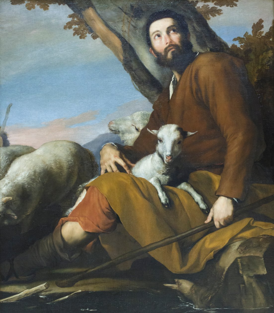 Jacob com o rebanho de Labão, c.1638 (óleo sobre tela) de Jusepe de Ribera