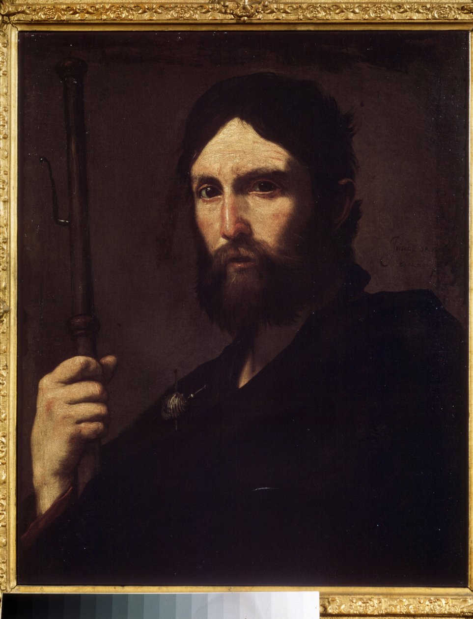 "The Apostle Saint James the Great Painting" de José de Ribera, conhecido como il Spagnoletto (1591-1652) 1630-1635 Museu Pushkin, Moscovo de Jusepe de Ribera