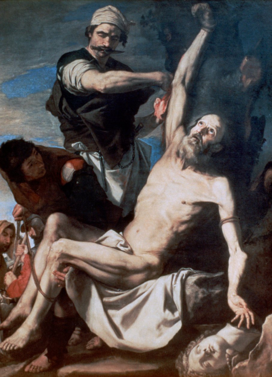 Martírio de São Bartolomeu, 1644 de Jusepe de Ribera