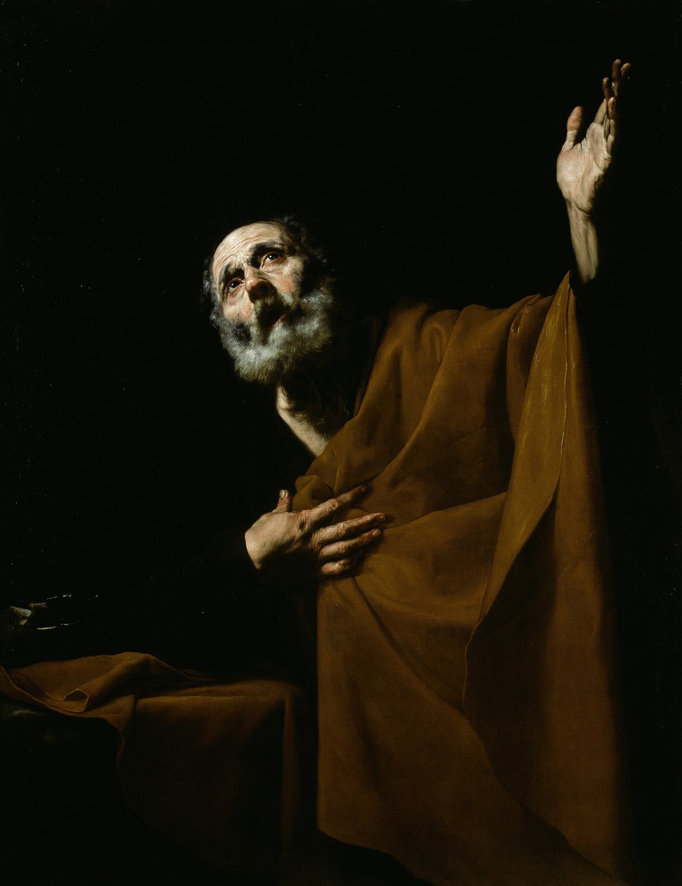 Penitente São Pedro, 162832. de Jusepe de Ribera