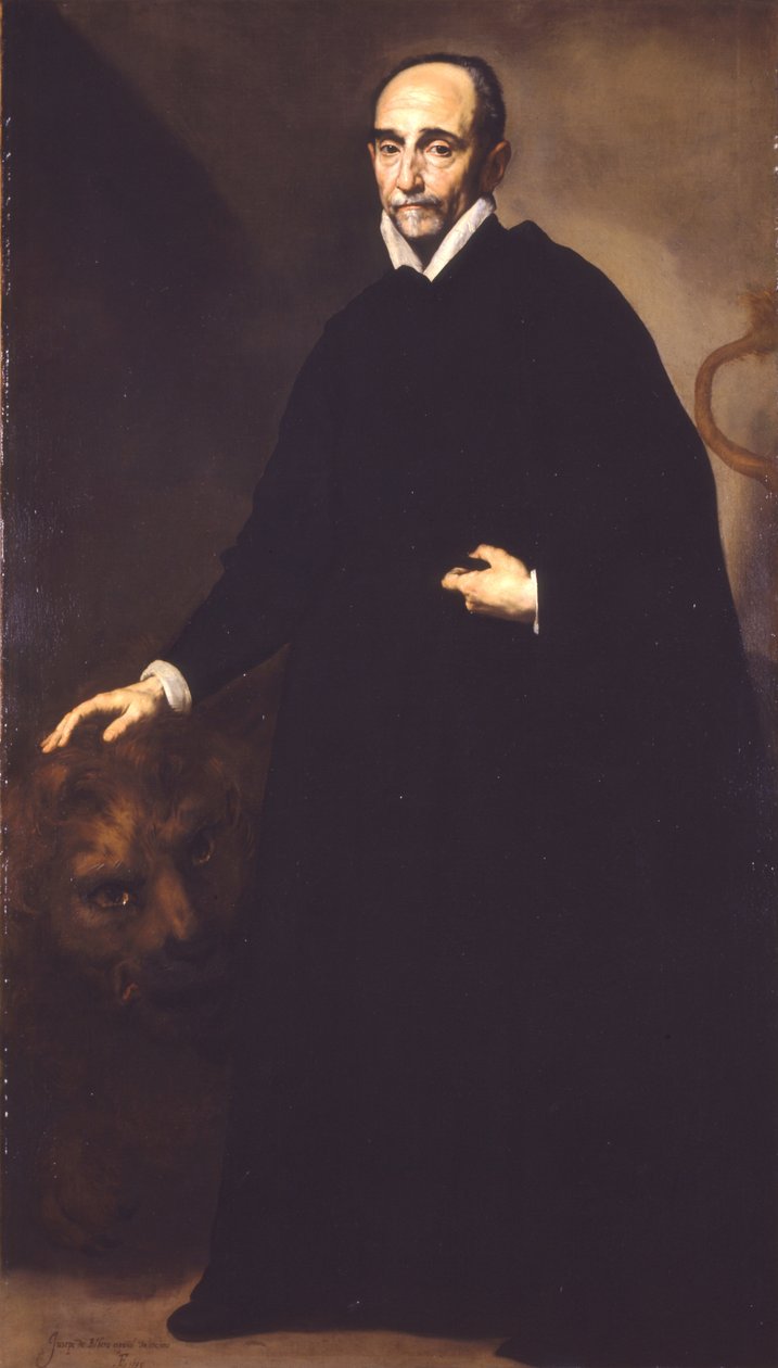 Retrato de um missionário jesuíta de Jusepe de Ribera